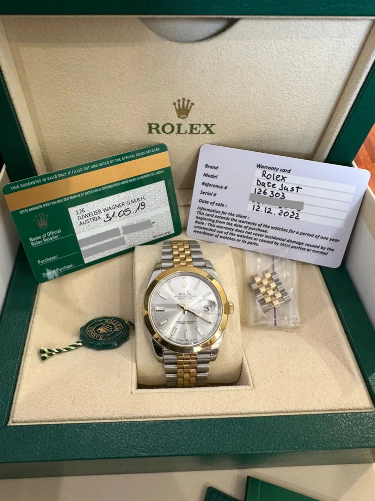 Rolex Datejust 41 Full Set 2019 Like New